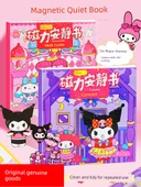 Manyetik Çıkartmalar Sessiz Kitap DIY Oyuncak - Kulomi Yugui Köpek 2'li Paket - 2