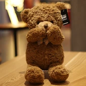 Peluş Ayı - Claire Ayı + 40cm Kırmızı Çanta Tavşan - 80cm - 4