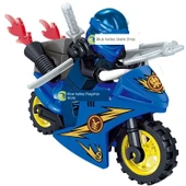 Ninjago Motosiklet Yapı Bloğu Bulmaca Oyuncağı - B gibi + motosiklet - 11