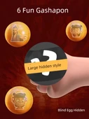 Otte Warrior Çocuklar Sürpriz Dönüş Gashapon Makinesi - [İki Paket] Kabi Bala + Rab Hits Altın Yumurtalar 40 Paket - 3