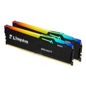 Kingston Beast RGB KF564C32BBEAK2/32TR 32GB (2x16GB) DDR5 6400MHz CL32 Masaüstü Bellek - 2