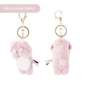 Japon Tarzı Mini Kolye Bebek - Hanna Tavşan - 1