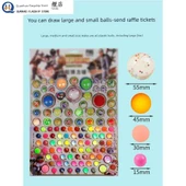 Ejderha Topu Işıldayan Elastik Top - Geliştirilmiş Kokusuz 100 Işıldayan Top + Kutu (Çekiliş) thumbnail 4