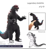Kral Konga Karşı Godzilla Aksiyon Figürü - Cehennem Godzilla (buz kristali) 16cm - 3