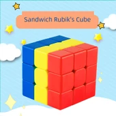 Eğitici Rubik Küpü - Hamburger Sandviç - 1