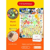 Ejderha Topu Işıldayan Elastik Top - Geliştirilmiş Kokusuz 100 Işıldayan Top + Kutu (Çekiliş) thumbnail 1