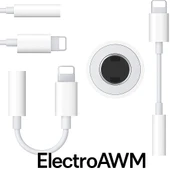 iPhone Lightning - 3.5mm AUX Kulaklık Dönüştürücü Adaptör - 2