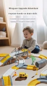 DIY Montajlı Elektrikli Araç Seti - 325 Parça - Şarjlı Pil - 8