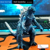 Kral Konga Karşı Godzilla Aksiyon Figürü - Cehennem Godzilla (buz kristali) 16cm - 1