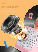 Karaoke Mikrofon Oyuncağı - Pembe - Sıradan Versiyon - Bluetooth Yok - 6