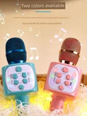 Karaoke Mikrofon Oyuncağı - Pembe - Sıradan Versiyon - Bluetooth Yok - 2