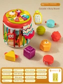 Montessori Kutu Evi - C- Gelişmiş Versiyon + Ördekli Cep Telefonu - 1