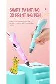 Karışık 3d Pen 3 Boyutlu Yazıcı Kalem 3 Renk X 3 Metre Filament 3d Printing Pen thumbnail 5