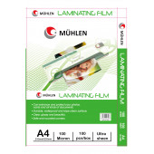 Mühlen Laminasyon Makinesi Filmi 100 Mc A4 1 Paket 100 Adet - 3