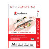 Mühlen Laminasyon Makinesi Filmi 150 Mc A4 1 Paket 100 Adet - 2