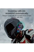 ONREZ Y20 5.3 Motosiklet Kask Kulaklık Intercom Işıklı Motorsiklet Interkom - 2