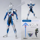 Ultraman Zeta Orijinal Form 15cm 17 Eklemli Süper Hareketli Aksiyon Figürü Model Kiti - 1