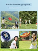 Çocuklar için Yumuşak Frisbee - Roket + Aslan (Yumuşak Kalın, 20cm Çap) - 5