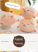 Pembe Peluş Domuz Oyuncak - 81cm - 9