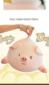Dudu Domuz Peluş Oyuncak - Kırpık Gözler - 81cm - Model 2 - 11