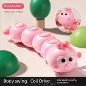 Montessori Kıvrımlı Tırtıl - Pembe - 1