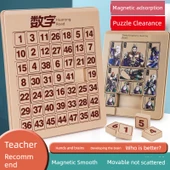 Manyetik Dijital Klotski Bulmaca - Yeşil - Non-Manyetik - 2