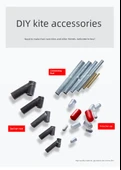 DIY Uçurtma Aksesuarı - 6mm Üst Kapak - 10 Adet - 7