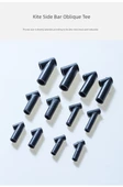 DIY Uçurtma Aksesuarı - 3/3 Eğik Tee - 2 Adet - 10