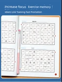 Çocuklar için İdiom Antik Şiir Labirent Eğitim Kitabı - İdiom Labirenti - Şık Kitap - 12