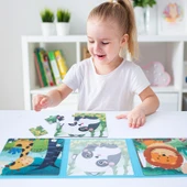 Manyetik Bulmaca - 5'li Paket (Elbise Balosu + Kale Prensesi + Gurme Mutfak + Evcil Hayvan Hastanesi) - 5