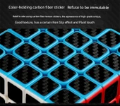 Karbon Fiber Piramit Küp Üçüncü Sıra Özel Şekilli Megaminx Küp - Karbon Fiber Beş Rubik Küp + Taban-Rubik Küp Kitabı - 10