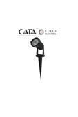 Cata Ct 7300 7w Bahçe Armatürü Amber - 1