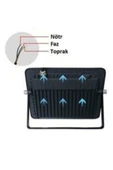 Cata Ct-4663 200 Watt Platınum Led Projektör Beyaz - 3