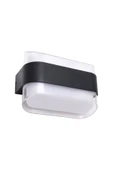 Cata 12 W Gozo İki Yönlü Led Duvar Aplik - Gün Işığı (3000K) - Siyah - IP54 - CT-7044 - 3