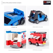 Diku Mini İnerji Kaydırma Araç Oyuncak Araba - Füze Aracı - 5