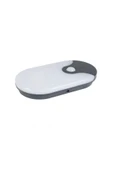 Cata Palermo Sensörlü Oval Led Duvar Aplik Dış Mekan Armatür 12w 4000k Günışığı - 1