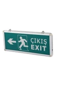 Cata Acil Çıkış Armatürü Ledli Çıkış Exit Sağ Sol Ct-9170 Aşağı - 1