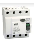 VİKO 4 X 40 Amper Kaçak Akım Rölesi 30 mA  VTR4-4030 - 1