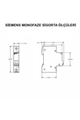 Siemens 5sl6110-7ya Otomatik Sigorta Klasik 10a C Tipi - 3