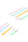 Ocean Nail Art Tırnak Süsleme Desen Dot Kalem Seti thumbnail 3