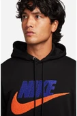 Club Fleece Erkek Siyah Sweatshirt - 3