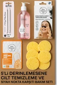 5'li Derinlemesine Cilt Temizleme ve Siyah Nokta Karşıtı Bakım Seti thumbnail 1