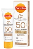 Carroten CC SPF 50 Renkli Yüz Güneş Kremi – Yüksek Koruma ve Cilt Tonu Eşitleyici, 50 ml - 2