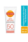 Carroten Anti-Age & Spot SPF 50 Yüz Güneş Kremi – Leke ve Yaşlanma Karşıtı Yüksek Koruma, 50 ml thumbnail 1