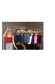 Kadın Kırmızı Fit Askılı Triko Crop Bluz – Yazlık Basic Şıklık thumbnail 3