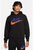 Club Fleece Erkek Siyah Sweatshirt - 2