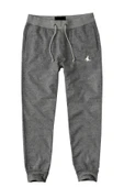 slim fit dar paça pamuk erkek eşofman altı jogger sweat pants--gri-- - 1