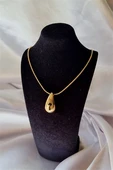 Kadın Altın Kaplama Bottega Damla Kolye - 2