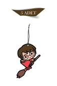 ByMeyla Harry Potter 5'li Dekoratif Oto Kokusu ve Oto Aksesuarı - 1