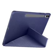 Samsung Galaxy Tab S10 Plus X820 12.4 İnç Katlanabilir Kalemlikli Standlı Akıllı Kılıf  Lacivert - 2